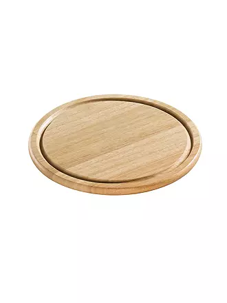 ZASSENHAUS | Steakplatte Gummibaum 25cm Natur | 